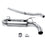 MagnaFlow 1999-2005 Mazda Miata 1.8L Street Series Cat-Back Performance Exhaust System 16638