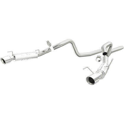 MagnaFlow 2005-2009 Ford Mustang 4.6L | 2007-2009 Ford Mustang Shelby GT500 5.4L Competition Series Cat-Back Performance Exhaust System 16674