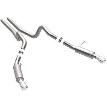 MagnaFlow 2005-2009 Ford Mustang 4.6L | 2007-2009 Ford Mustang Shelby GT500 5.4L Competition Series Cat-Back Performance Exhaust System 16674