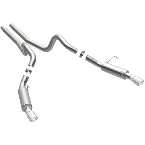 MagnaFlow 2005-2009 Ford Mustang 4.6L | 2007-2009 Ford Mustang Shelby GT500 5.4L Competition Series Cat-Back Performance Exhaust System 16674