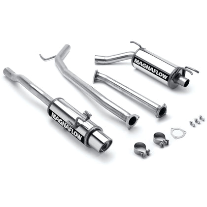 MagnaFlow 2006-2011 Honda Civic 2.0L | 2006-2011 Honda Civic 1.8L Street Series Cat-Back Performance Exhaust System 16687