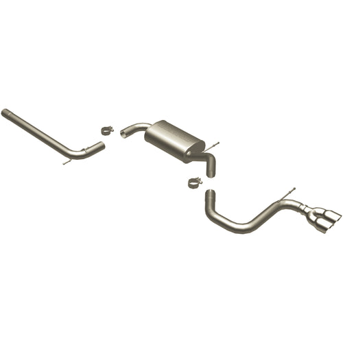 MagnaFlow 2006-2009 Volkswagen Rabbit 2.5L | 2010-2014 Volkswagen Golf 2.5L Touring Series Cat-Back Performance Exhaust System 16692