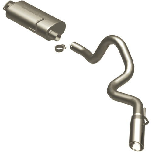 MagnaFlow 1994-1995 Land Rover Defender 90 3.9L | 1997 Land Rover Defender 90 4.0L Touring Series Cat-Back Performance Exhaust System 16711