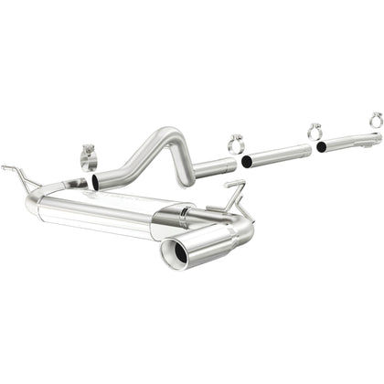 MagnaFlow 2007-2011 Jeep Wrangler 3.8L Street Series Cat-Back Performance Exhaust System 16751