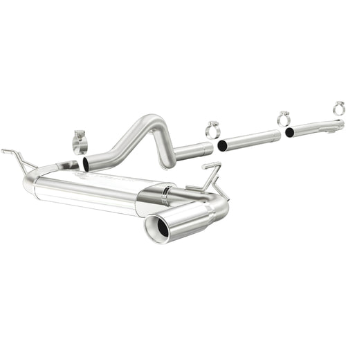 MagnaFlow 2007-2011 Jeep Wrangler 3.8L Street Series Cat-Back Performance Exhaust System 16751