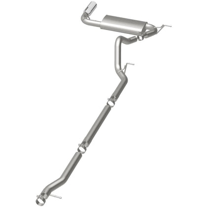 MagnaFlow 2007-2011 Jeep Wrangler 3.8L Street Series Cat-Back Performance Exhaust System 16751