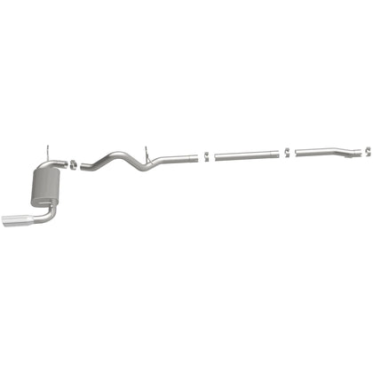 MagnaFlow 2007-2011 Jeep Wrangler 3.8L Street Series Cat-Back Performance Exhaust System 16751