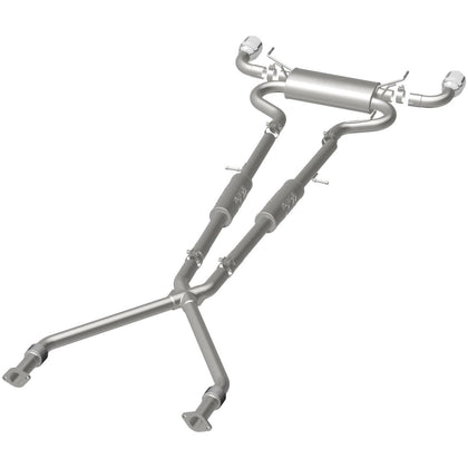 MagnaFlow 2014-2015 INFINITI Q60 3.7L / 2008-2013 INFINITI G37 3.7L Street Series Cat-Back Performance Exhaust System 16820