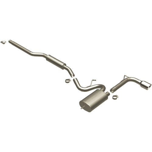 MagnaFlow 2008-2011 Mitsubishi Lancer 2.0L / 2009-2011 Mitsubishi Lancer 2.4L Street Series Cat-Back Performance Exhaust System 16822