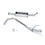MagnaFlow 2007-2010 Jeep Grand Cherokee Laredo 3.7L Street Series Cat-Back Performance Exhaust System 16834