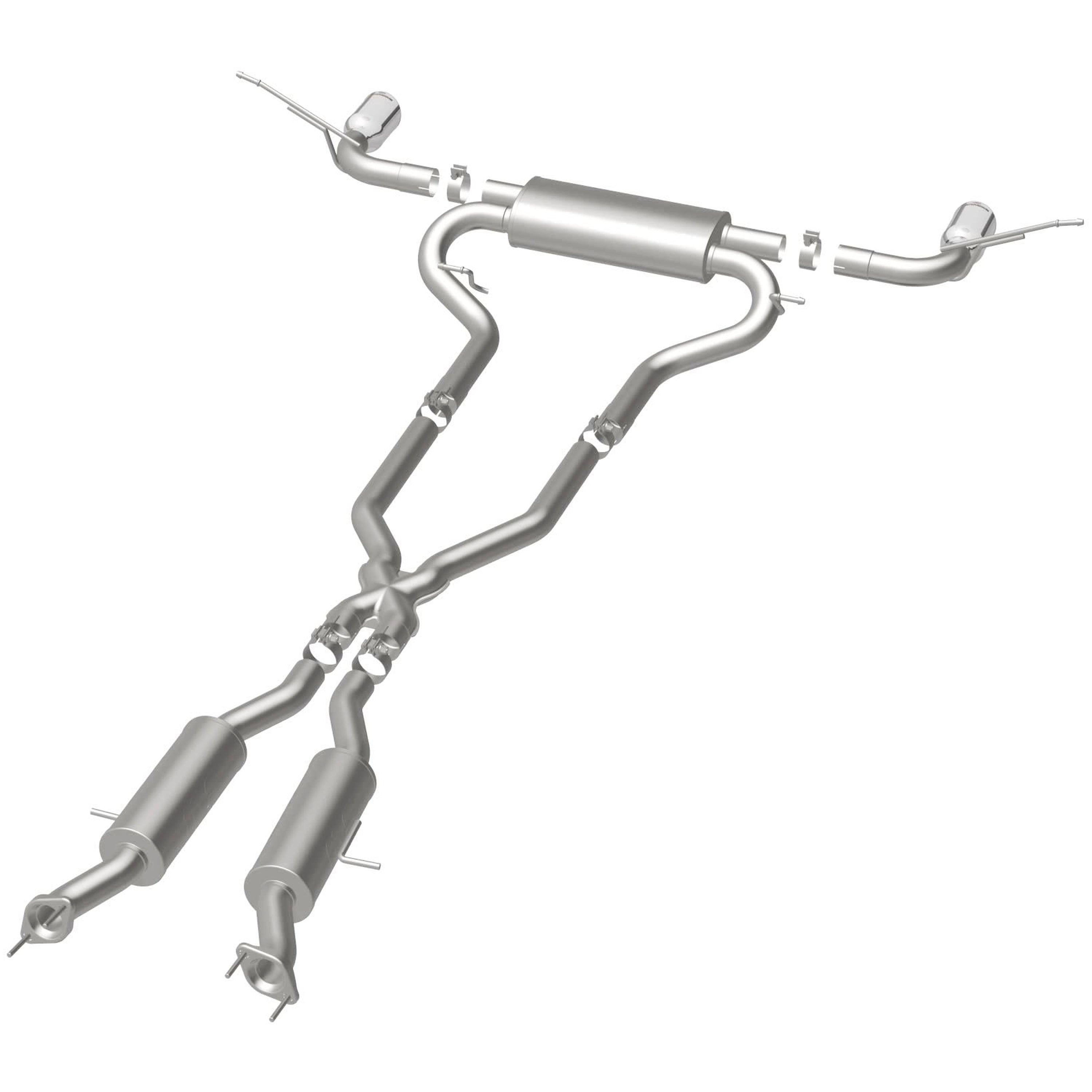 MagnaFlow Street Series Cat-Back Performance Exhaust System 16929