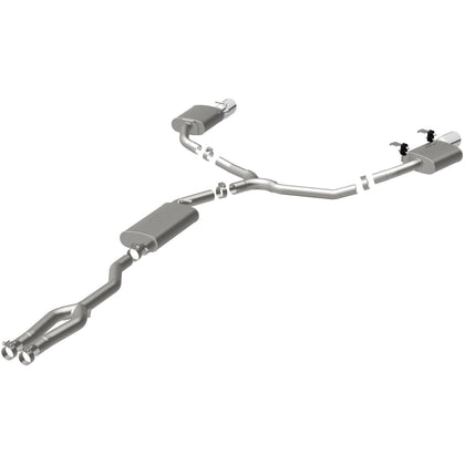 MagnaFlow 2006-2010 Dodge Charger 2.7L | 2006-2010 Dodge Charger 3.5L Street Series Cat-Back Performance Exhaust System 16936
