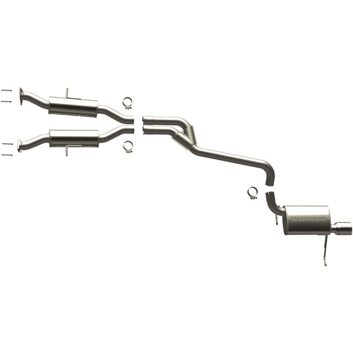 MagnaFlow 2011-2013 Jeep Grand Cherokee 3.6L Street Series Cat-Back Performance Exhaust System 16991