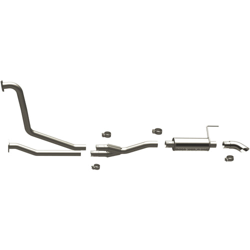 MagnaFlow 2007-2015 Nissan TITAN 5.6L Off Road Pro Series Cat-Back Performance Exhaust System 17109