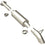 MagnaFlow 2004-2006 Jeep Wrangler 4.0L Off Road Pro Series Cat-Back Performance Exhaust System 17121