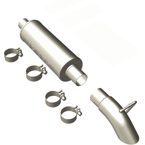 MagnaFlow 1997-1999 Jeep Wrangler 2.5L | 1997-1999 Jeep Wrangler 4.0L Off Road Pro Series Cat-Back Performance Exhaust System 17125