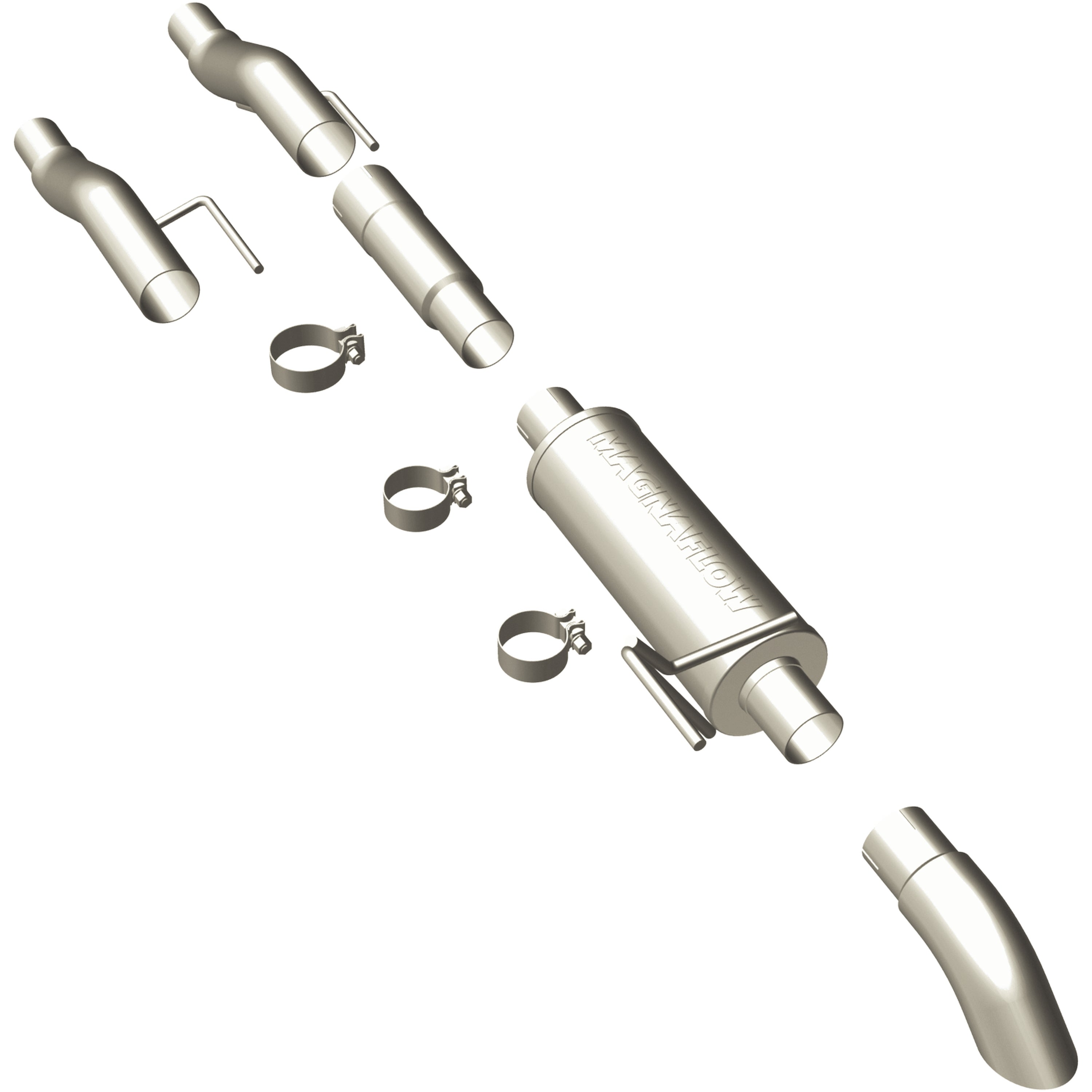 MagnaFlow Off Road Pro Series Cat-Back Performance Exhaust System 1713