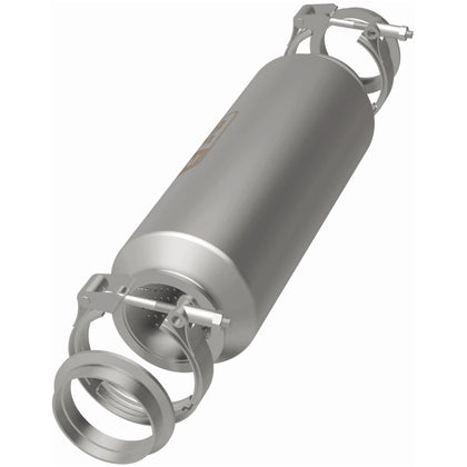 MagnaFlow MF/R Series 5 in Round 304 Stainless Steel Straight-Through Performance Exhaust Muffler Kit 17169
