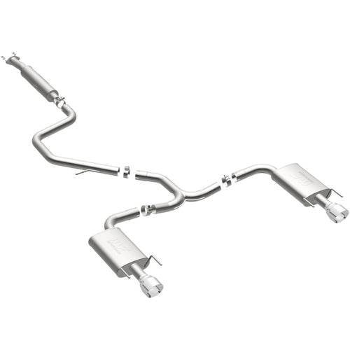 MagnaFlow 2015 Chevrolet Malibu LTZ 2.0L | 2015 Chevrolet Malibu LTZ 2.5L Street Series Cat-Back Performance Exhaust System 19024