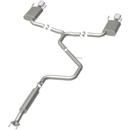 MagnaFlow 2015 Chevrolet Malibu LTZ 2.0L | 2015 Chevrolet Malibu LTZ 2.5L Street Series Cat-Back Performance Exhaust System 19024