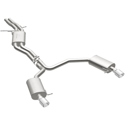 MagnaFlow 2012-2015 Audi A7 Quattro 3.0L / 2012-2015 Audi A6 Quattro 3.0L Touring Series Cat-Back Performance Exhaust System 19159