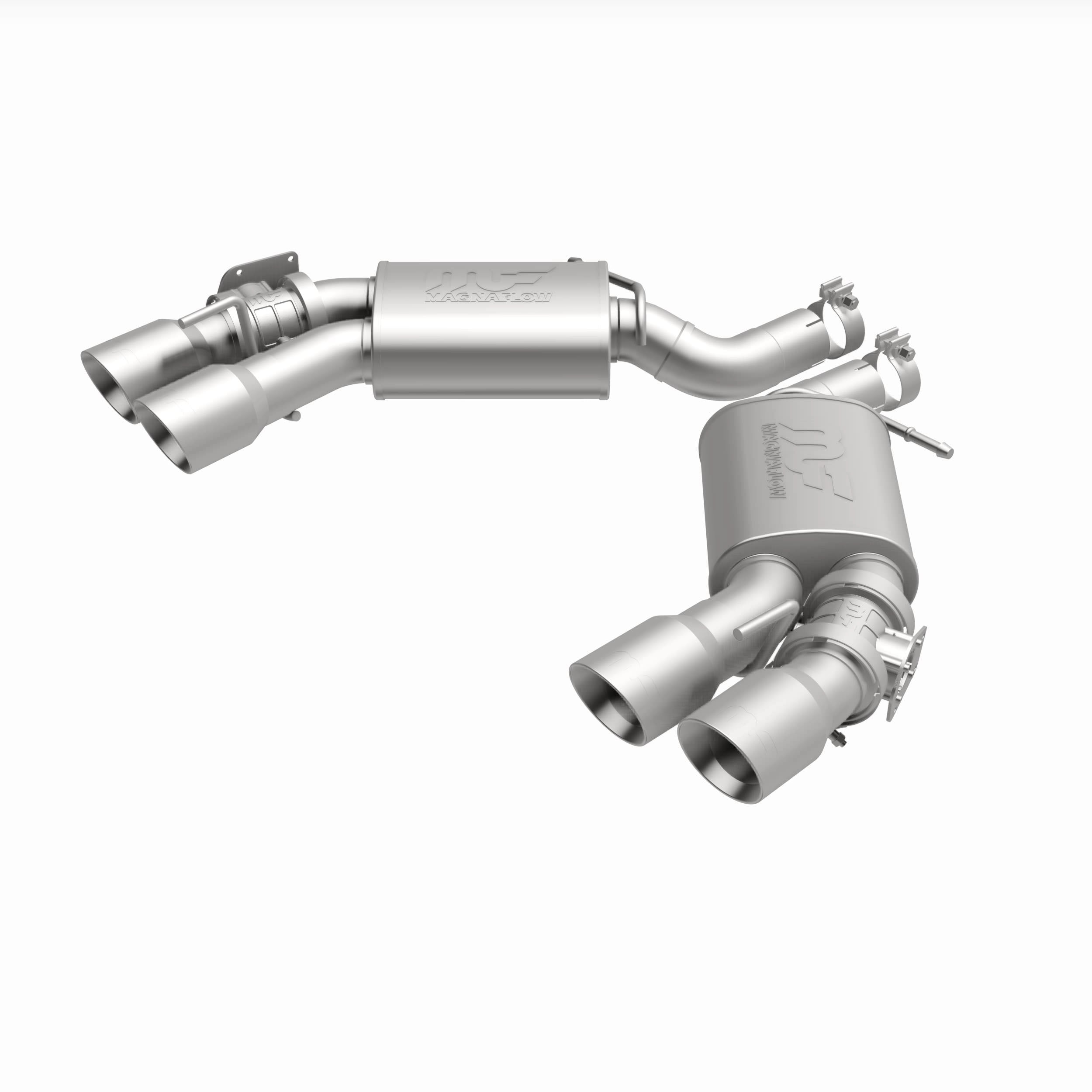 マグナフロー2016-2024カマロ6.2L用フルエキゾーストマフラーセット MagnaFlow 2016-2024 Chevrolet Camaro 6.2L Competition Series Axle Back