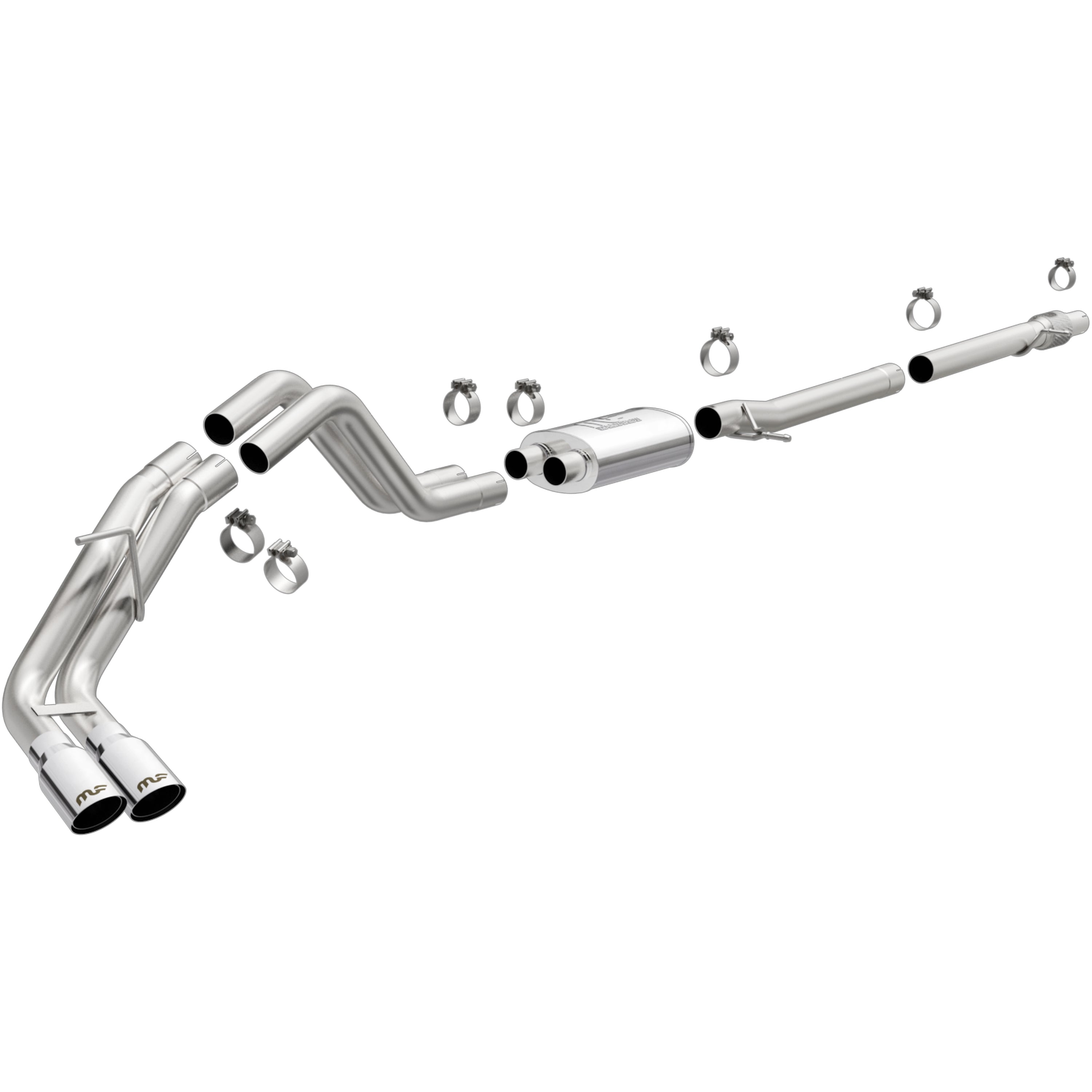 MagnaFlow Street Series Cat-Back Performance Exhaust System for 2019-2023 Ford Ranger (2.3L EcoBoost I4)