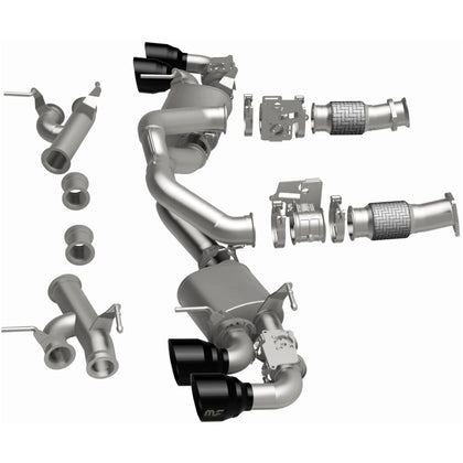 MagnaFlow 2020-2025 Chevrolet Corvette 6.2L xMOD Series Cat-Back Performance Exhaust System 19545