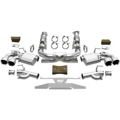 MagnaFlow 2020-2025 Chevrolet Corvette 6.2L xMOD Series Cat-Back Performance Exhaust System 19578
