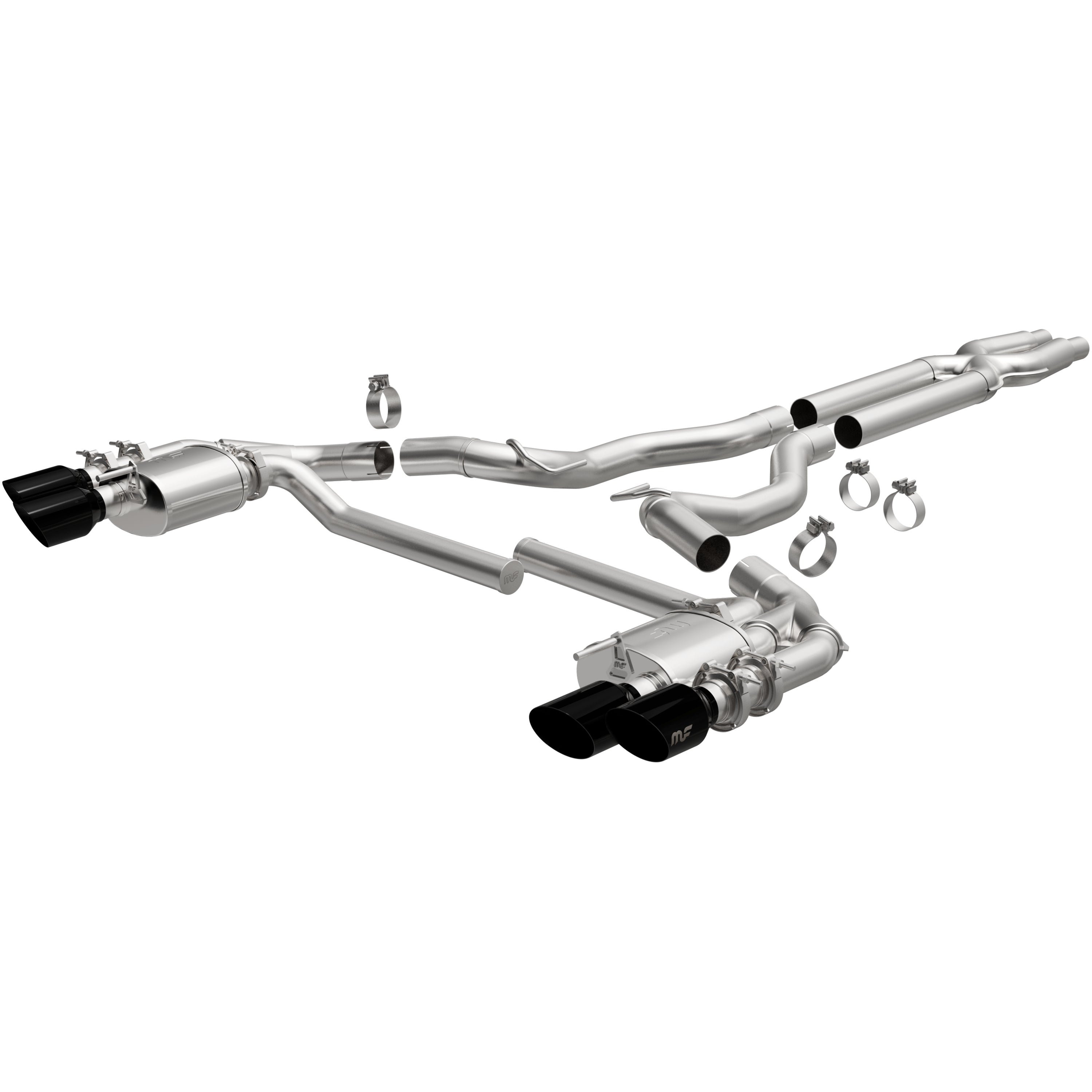 マスタング マグナフローMAGNAFLOW MagnaFlow 2018-2023 Ford Mustang 5.0L NEO Series Cat-Back Performance