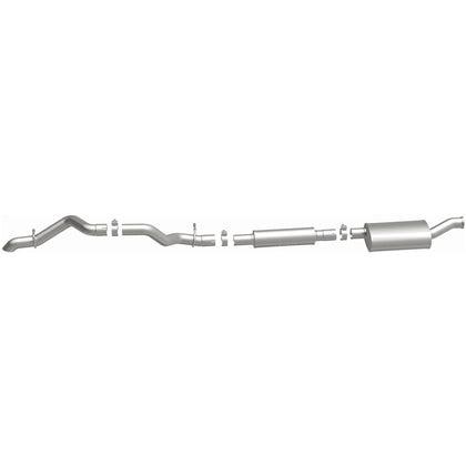 MagnaFlow® 2018-2026 Jeep Wrangler 3.6L Overland Series™ Cat-Back Performance Exhaust System 19592