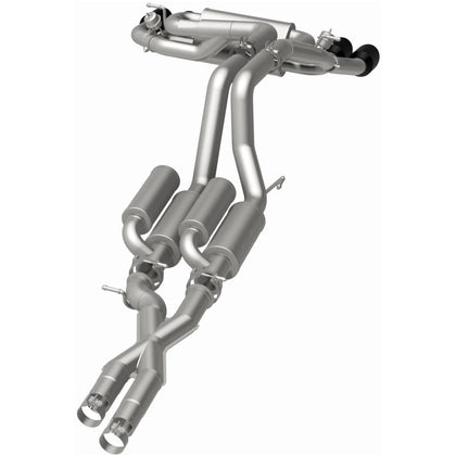 MagnaFlow 2021-2026 Jeep Wrangler 6.4L Street Series Cat-Back Performance Exhaust System 19598