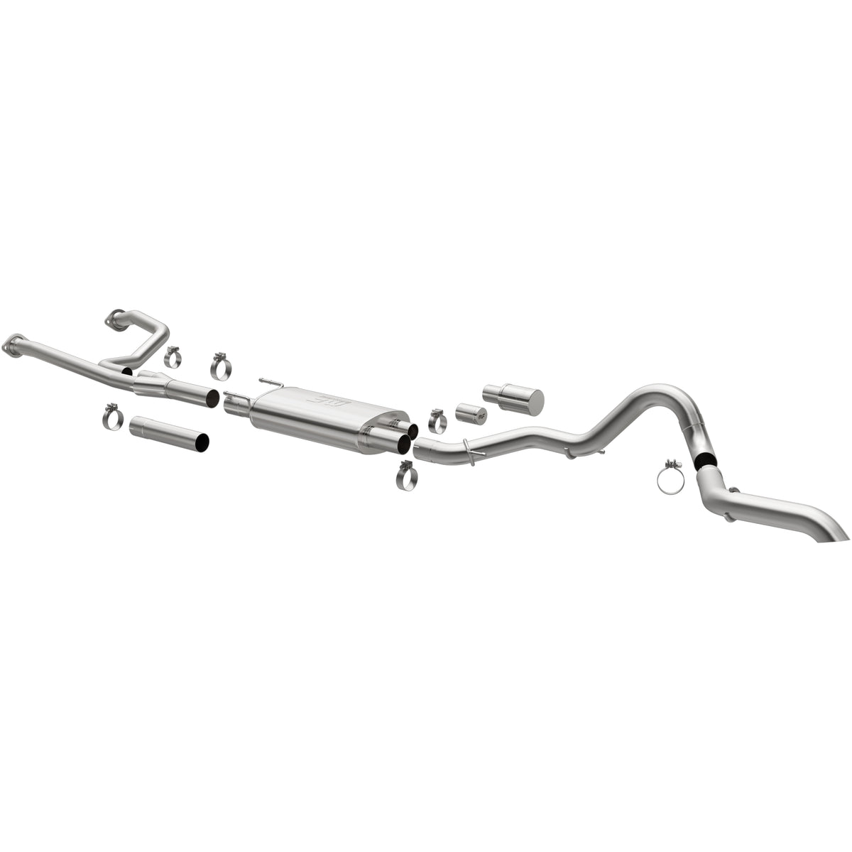 MagnaFlow 2022-2025 Toyota Tundra 3.4L Overland Series Cat-Back Performance Exhaust System 19604
