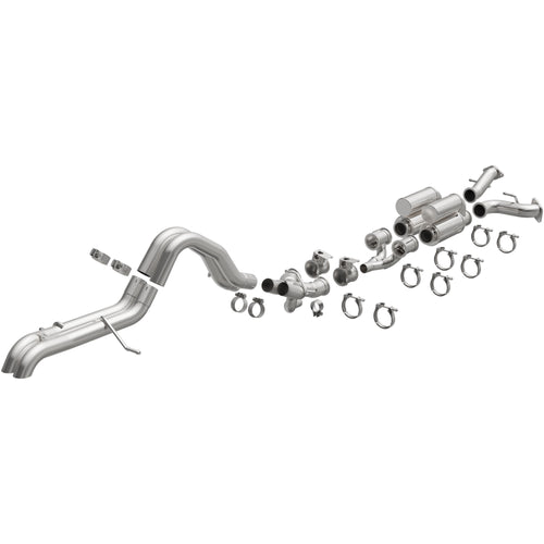 MagnaFlow® 2022-2026 Ford Bronco Raptor 3.0L Overland Series™ Cat-Back Performance Exhaust System 19619