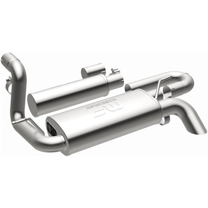 MagnaFlow 2018-2026 Jeep Wrangler 2.0L | 2018-2026 Jeep Wrangler 3.6L Overland Series Axle Back Performance Exhaust System 19620