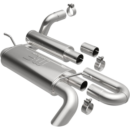MagnaFlow® 2018-2026 Jeep Wrangler 2.0L | 2018-2026 Jeep Wrangler 3.6L Overland Series™ Axle Back Performance Exhaust System 19620