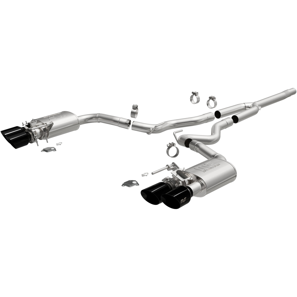 MagnaFlow 2024-2025 Ford Mustang 2.3L Competition Series Cat-Back Performance Exhaust System 19640