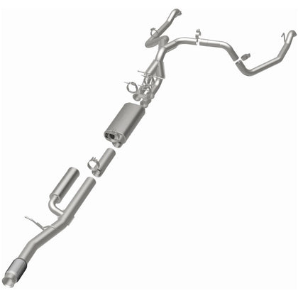 MagnaFlow® 2024-2026 Chevrolet Silverado 1500 ZR2 6.2L | 2024-2026 GMC Sierra 1500 AT4X 6.2L Overland Series™ Cat-Back Performance Exhaust System 19703