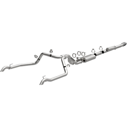MagnaFlow® 2024-2026 Chevrolet Silverado 1500 ZR2 6.2L | 2024-2026 GMC Sierra 1500 AT4X 6.2L Overland Series™ Cat-Back Performance Exhaust System 19703