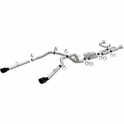 MagnaFlow 2025 Ram 1500 SPEQ Series Black Chrome Cat-Back Performance Exhaust System