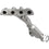 MagnaFlow 2016-2022 Mazda MX-5 Miata 2.0L OEM Grade Federal / EPA Compliant Direct-Fit Manifold Catalytic Converter 22-119
