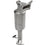 MagnaFlow 2016-2022 Honda HR-V 1.8L OEM Grade Federal / EPA Compliant Direct-Fit Manifold Catalytic Converter 22-210