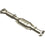 MagnaFlow 1991-1995 Toyota Previa 2.4L Standard Grade Federal / EPA Compliant Direct-Fit Catalytic Converter 23896