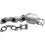 MagnaFlow HM Grade Federal / EPA Compliant Direct-Fit Manifold Catalytic Converter 24381