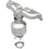 MagnaFlow HM Grade Federal / EPA Compliant Direct-Fit Manifold Catalytic Converter 24998