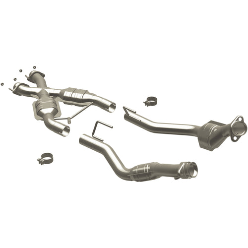MagnaFlow 1986-1993 Ford Mustang 5.0L / 1986 Mercury Capri 5.0L California Grade CARB Compliant Direct-Fit Catalytic Converter 337338