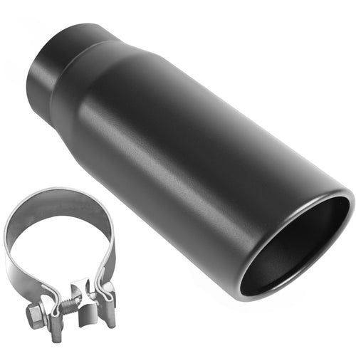 MagnaFlow 4in. Round Black Coated Exhaust Tip 35236