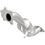 MagnaFlow 2002-2003 Subaru Impreza 2.0L | 2006 Subaru Impreza 2.5L California Grade CARB Compliant Direct-Fit Catalytic Converter 444307