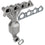 MagnaFlow 2001-2002 Hyundai Elantra 2.0L | 2003-2006 Hyundai Tiburon 2.0L California Grade CARB Compliant Direct-Fit Manifold Catalytic Converter 452038