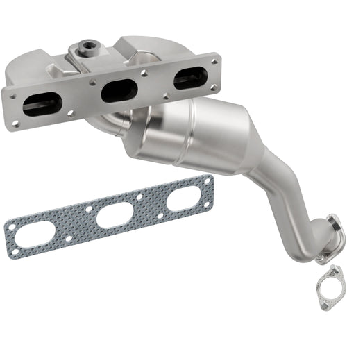 MagnaFlow 2001-2003 BMW 525i 2.5L / 2001-2003 BMW 530i 3.0L California Grade CARB Compliant Direct-Fit Manifold Catalytic Converter 452430